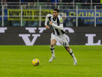 Arthur Atta plays during the Coppa Italia match between FC Internazionale and Udinese Calcio at Giuseppe Meazza Stadium in Milano, Italy, on...