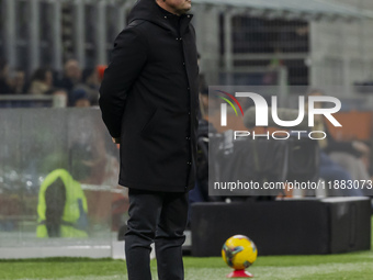 Kosta Runjaic participates in the Coppa Italia match between FC Internazionale and Udinese Calcio in Milano, Italy, on December 19, 2024, at...