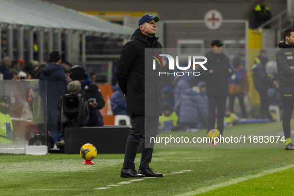 Kosta Runjaic participates in the Coppa Italia match between FC Internazionale and Udinese Calcio in Milano, Italy, on December 19, 2024, at...