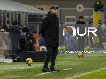 Kosta Runjaic participates in the Coppa Italia match between FC Internazionale and Udinese Calcio in Milano, Italy, on December 19, 2024, at...