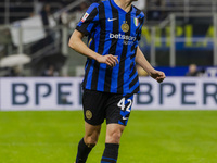 Tomas Palacios plays during the Coppa Italia match between FC Internazionale and Udinese Calcio in Milano, Italy, on December 19, 2024, at G...