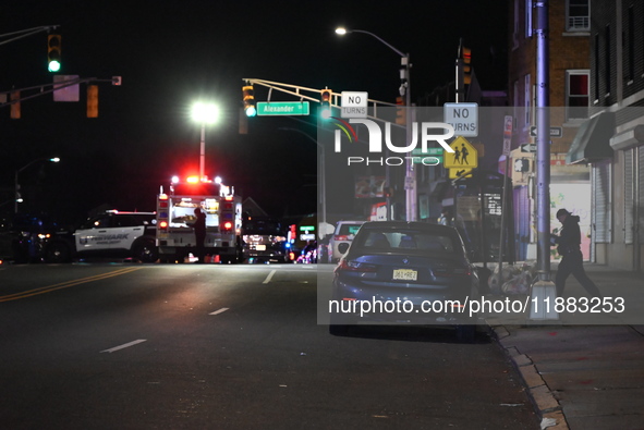 A person is shot multiple times and killed on Alexander Street in Newark, New Jersey, on December 19, 2024. The incident takes place on Alex...