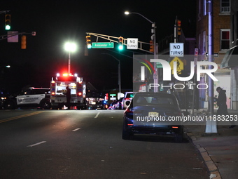 A person is shot multiple times and killed on Alexander Street in Newark, New Jersey, on December 19, 2024. The incident takes place on Alex...