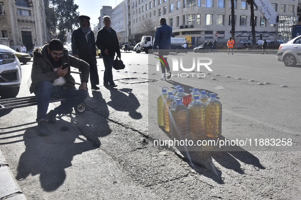 The atmosphere of the streets in Damascus, Syria, on December 19, 2024, reflects the situation after the fall of the regime 