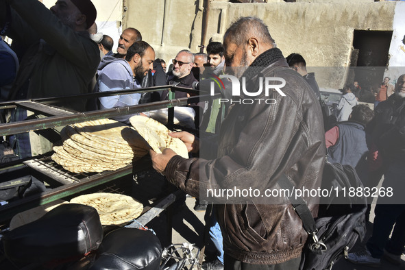 The atmosphere of the streets in Damascus, Syria, on December 19, 2024, reflects the situation after the fall of the regime 