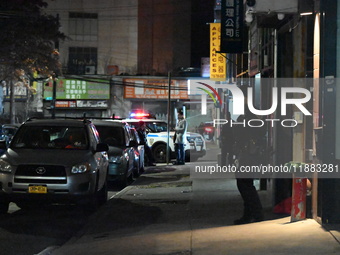 A 37-year-old man is in critical condition after suffering a gunshot wound to the head in the Flushing section of Queens, New York, United S...