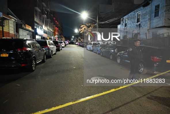 A 37-year-old man is in critical condition after suffering a gunshot wound to the head in the Flushing section of Queens, New York, United S...