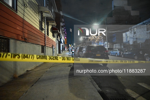 A 37-year-old man is in critical condition after suffering a gunshot wound to the head in the Flushing section of Queens, New York, United S...