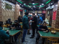 Harissa is prepared and served to customers on a cold winter day in Srinagar, Jammu and Kashmir, India, on December 20, 2024. This tradition...