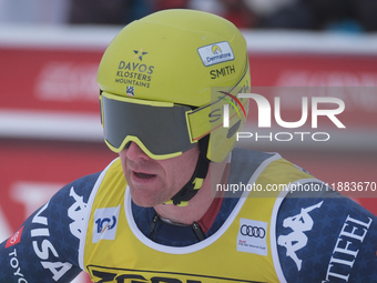 Ryan Cochran-Siegle of Team United States competes during the Audi FIS Alpine Ski World Cup, Men's Super Giant race on Saslong Slope in Val...