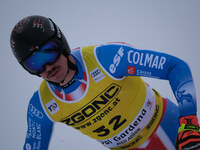 Nils Alphand of Team France competes during the Audi FIS Alpine Ski World Cup, Men's Super Giant race on Saslong Slope in Val Gardena, Bozen...