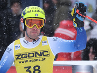 Christof Innerhofer of Team Italy competes during the Audi FIS Alpine Ski World Cup, Men's Super Giant race on Saslong Slope in Val Gardena,...