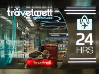 An automated minimart is in the Hong Kong International Airport in Hong Kong, China, on December 1, 2024. (