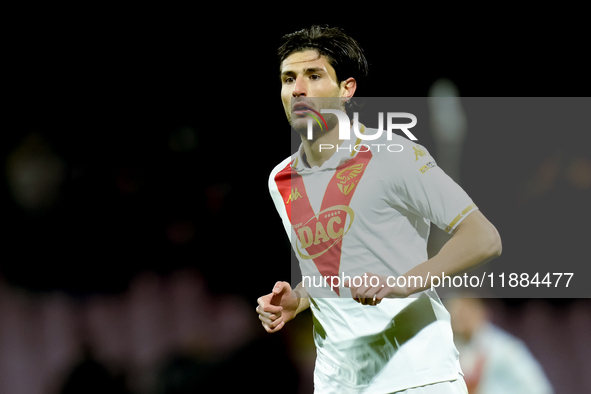 Gennaro Borrelli of Brescia Calcio looks on during the Serie BKT match between US Salernitana and Brescia Calcio at Stadio Arechi on Decembe...