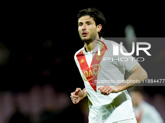 Gennaro Borrelli of Brescia Calcio looks on during the Serie BKT match between US Salernitana and Brescia Calcio at Stadio Arechi on Decembe...