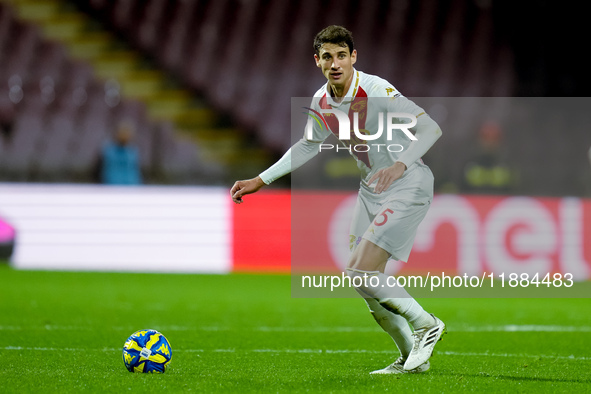 Andrea Cistana of Brescia Calcio during the Serie BKT match between US Salernitana and Brescia Calcio at Stadio Arechi on December 20, 2024...