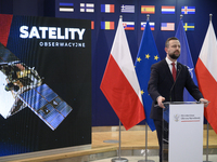 Polish Deputy Prime Minister and Defence Minister Wladyslaw Kosiniak-Kamysz speaks during a press conference in Warsaw, Poland, on December...