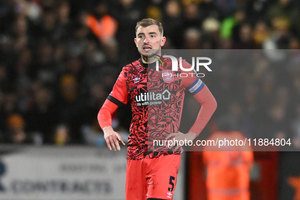 Michal Helik (5 Huddersfield) looks on during the Sky Bet League 1 match between Cambridge United and Huddersfield Town at the Cledara Abbey...