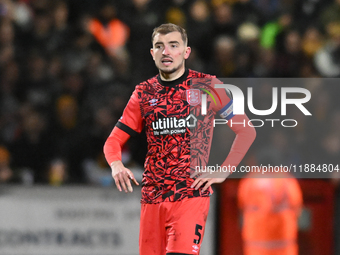 Michal Helik (5 Huddersfield) looks on during the Sky Bet League 1 match between Cambridge United and Huddersfield Town at the Cledara Abbey...