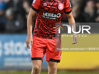 Callum Marshall (7 Huddersfield) looks on during the Sky Bet League 1 match between Cambridge United and Huddersfield Town at the Cledara Ab...