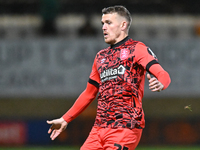 Danny Ward, 26, from Huddersfield, participates in the Sky Bet League 1 match between Cambridge United and Huddersfield Town at the Cledara...