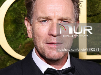 Ewan McGregor arrives at the 82nd Annual Golden Globe Awards held at The Beverly Hilton Hotel on January 5, 2025 in Beverly Hills, Los Angel...