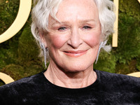 Glenn Close arrives at the 82nd Annual Golden Globe Awards held at The Beverly Hilton Hotel on January 5, 2025 in Beverly Hills, Los Angeles...