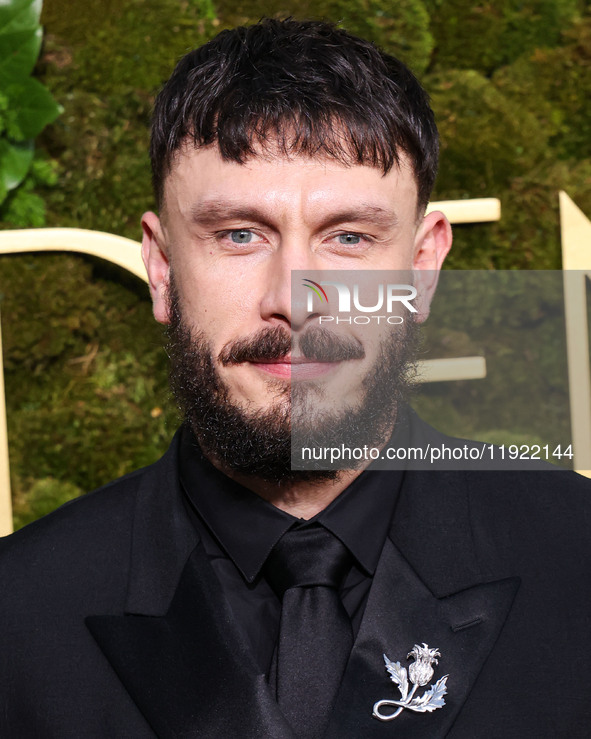 Richard Gadd arrives at the 82nd Annual Golden Globe Awards held at The Beverly Hilton Hotel on January 5, 2025 in Beverly Hills, Los Angele...