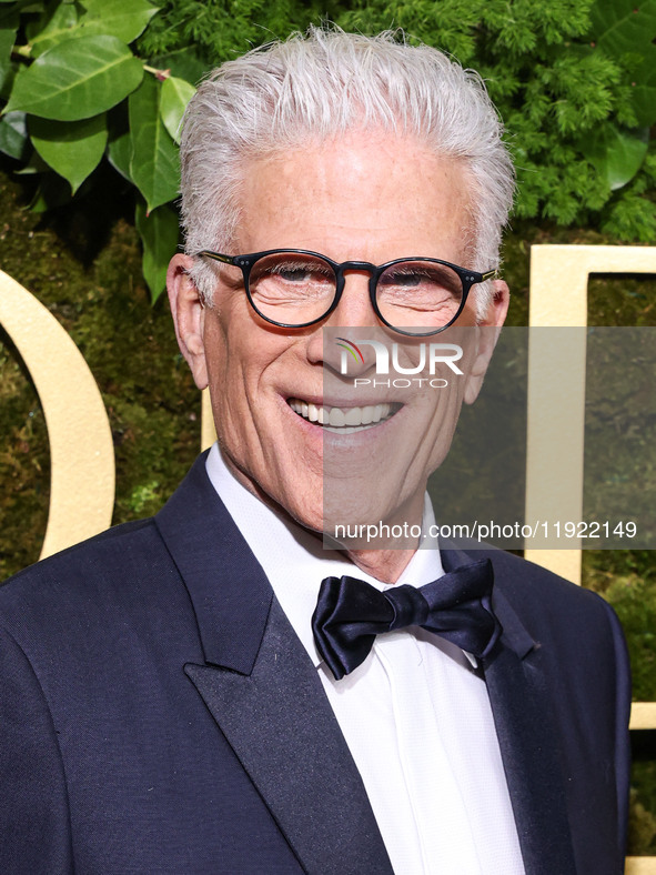 Ted Danson arrives at the 82nd Annual Golden Globe Awards held at The Beverly Hilton Hotel on January 5, 2025 in Beverly Hills, Los Angeles,...