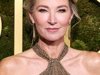 Elaine Irwin arrives at the 82nd Annual Golden Globe Awards held at The Beverly Hilton Hotel on January 5, 2025 in Beverly Hills, Los Angele...