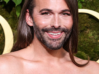 Jonathan Van Ness arrives at the 82nd Annual Golden Globe Awards held at The Beverly Hilton Hotel on January 5, 2025 in Beverly Hills, Los A...