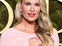 Molly Sims arrives at the 82nd Annual Golden Globe Awards held at The Beverly Hilton Hotel on January 5, 2025 in Beverly Hills, Los Angeles,...