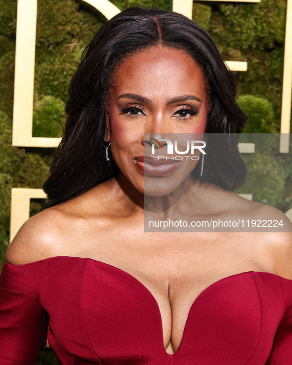 Sheryl Lee Ralph arrives at the 82nd Annual Golden Globe Awards held at The Beverly Hilton Hotel on January 5, 2025 in Beverly Hills, Los An...