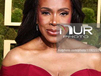 Sheryl Lee Ralph arrives at the 82nd Annual Golden Globe Awards held at The Beverly Hilton Hotel on January 5, 2025 in Beverly Hills, Los An...