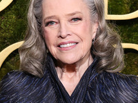 Kathy Bates arrives at the 82nd Annual Golden Globe Awards held at The Beverly Hilton Hotel on January 5, 2025 in Beverly Hills, Los Angeles...