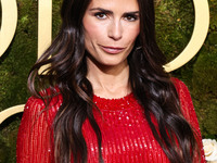 Jordana Brewster arrives at the 82nd Annual Golden Globe Awards held at The Beverly Hilton Hotel on January 5, 2025 in Beverly Hills, Los An...