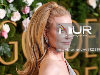 Nicole Kidman wearing Balenciaga with Boucheron jewelry arrives at the 82nd Annual Golden Globe Awards held at The Beverly Hilton Hotel on J...