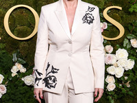 Kate Winslet wearing bespoke Erdem arrives at the 82nd Annual Golden Globe Awards held at The Beverly Hilton Hotel on January 5, 2025 in Bev...