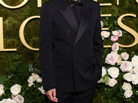 Lee Jung-jae wearing Gucci arrives at the 82nd Annual Golden Globe Awards held at The Beverly Hilton Hotel on January 5, 2025 in Beverly Hil...