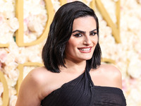 Nava Mau arrives at the 82nd Annual Golden Globe Awards held at The Beverly Hilton Hotel on January 5, 2025 in Beverly Hills, Los Angeles, C...