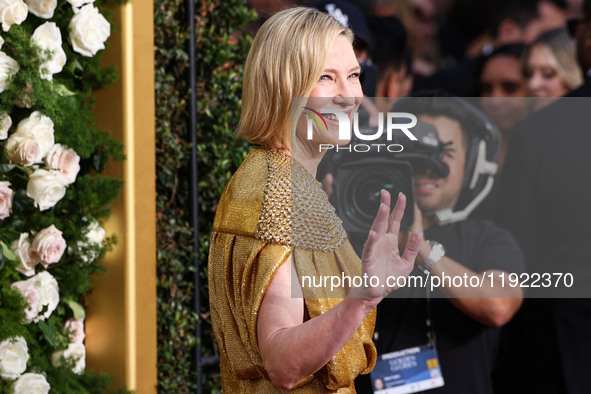 Cate Blanchett arrives at the 82nd Annual Golden Globe Awards held at The Beverly Hilton Hotel on January 5, 2025 in Beverly Hills, Los Ange...