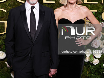 Billy Crudup and Naomi Watts arrive at the 82nd Annual Golden Globe Awards held at The Beverly Hilton Hotel on January 5, 2025 in Beverly Hi...