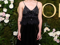 Keira Knightley wearing Chanel arrives at the 82nd Annual Golden Globe Awards held at The Beverly Hilton Hotel on January 5, 2025 in Beverly...