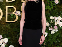 Kirsten Dunst wearing Gucci arrives at the 82nd Annual Golden Globe Awards held at The Beverly Hilton Hotel on January 5, 2025 in Beverly Hi...