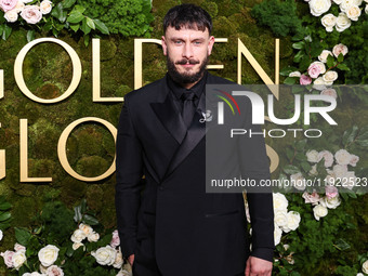 Richard Gadd arrives at the 82nd Annual Golden Globe Awards held at The Beverly Hilton Hotel on January 5, 2025 in Beverly Hills, Los Angele...