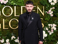 Richard Gadd arrives at the 82nd Annual Golden Globe Awards held at The Beverly Hilton Hotel on January 5, 2025 in Beverly Hills, Los Angele...