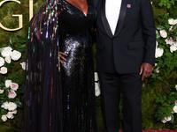 Viola Davis and husband Julius Tennon arrive at the 82nd Annual Golden Globe Awards held at The Beverly Hilton Hotel on January 5, 2025 in B...