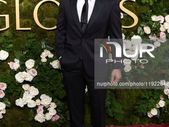 Mario Lopez arrives at the 82nd Annual Golden Globe Awards held at The Beverly Hilton Hotel on January 5, 2025 in Beverly Hills, Los Angeles...