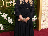 Jennifer Coolidge arrives at the 82nd Annual Golden Globe Awards held at The Beverly Hilton Hotel on January 5, 2025 in Beverly Hills, Los A...