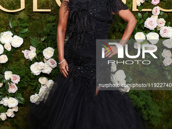 Liza Colon-Zayas arrives at the 82nd Annual Golden Globe Awards held at The Beverly Hilton Hotel on January 5, 2025 in Beverly Hills, Los An...